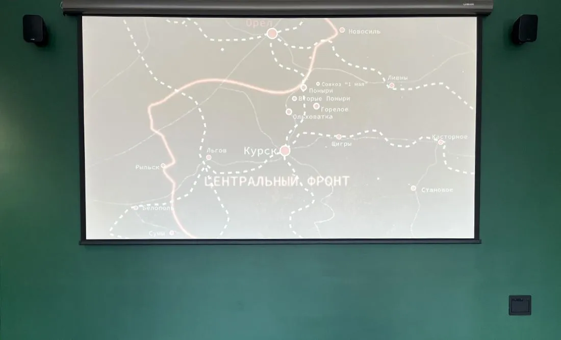 Монтаж и настройка мультимедийного оборудования в музейном комплексе РЖД станции Поныри