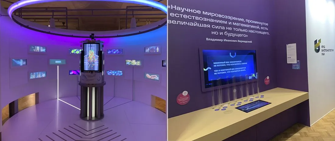 Кабель-менеджмент в музее БИОТЕХ 